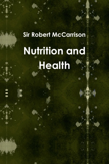 Nutrition and Health (Paperback)