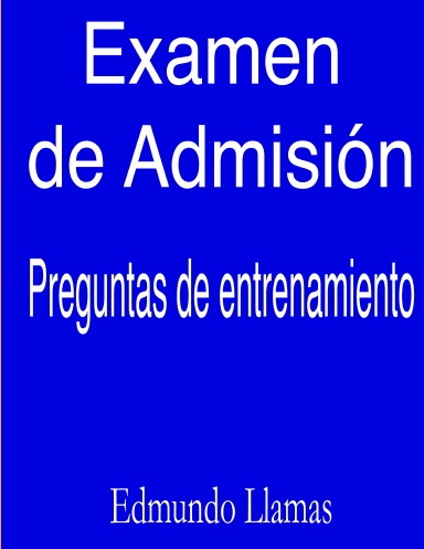 Examen de Admisión