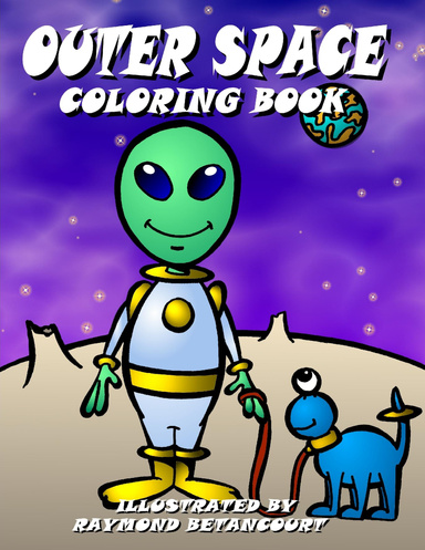 Outer Space Coloring Book