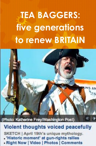 TEA BAGGERS: five generations to renew BRITAIN