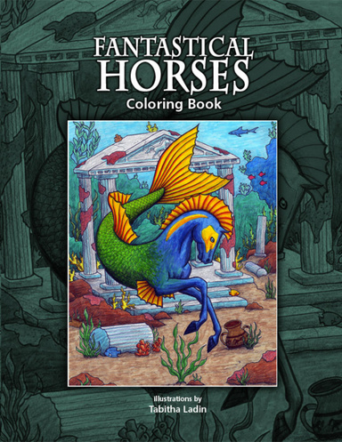 Fantastical Horses Coloring Book