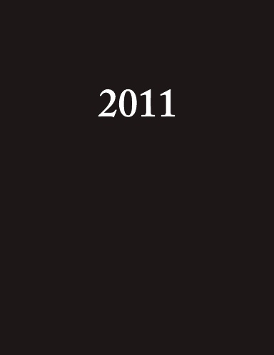 2011: Weekly & Monthly Planner (perfect-bound)