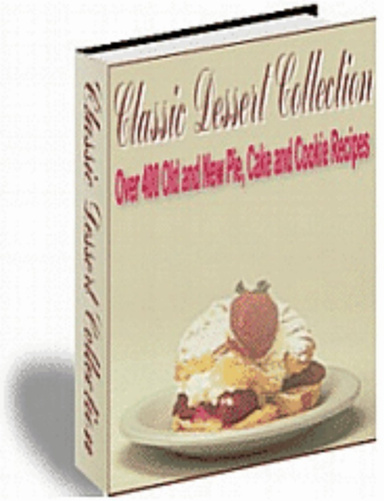 Dessert Book