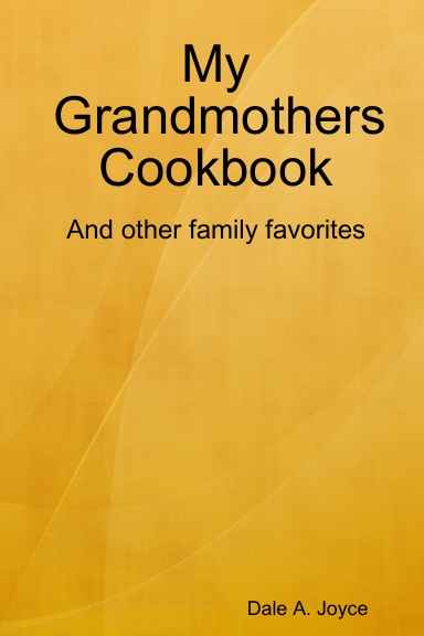 My Grandmothers Cookbook