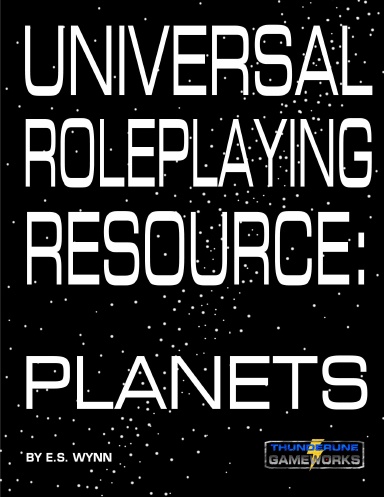 Universal Roleplaying Resource: Planets