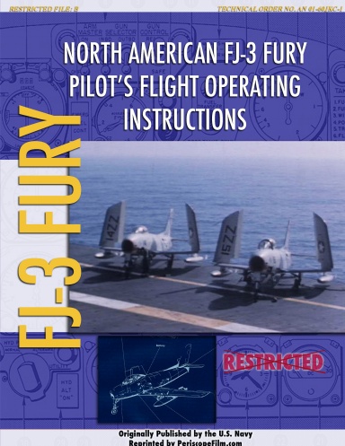 North American FJ-3 Fury Pilot's Flight Operating Instructions