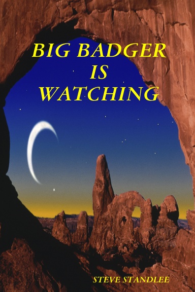 BIG BADGER IS WATCHING