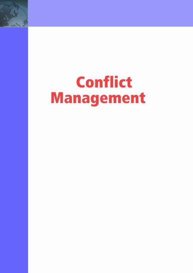 Conflict Management