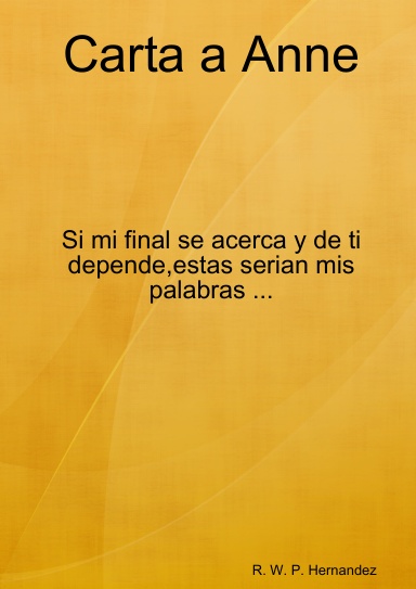 Carta a Anne