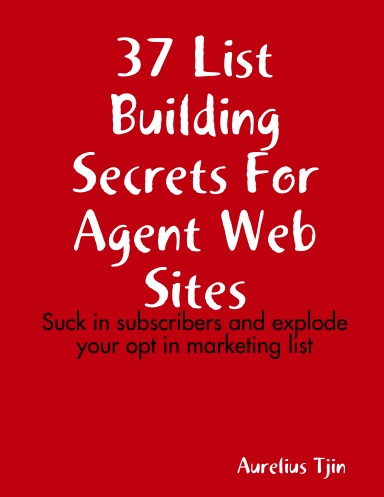 37 List Building Secrets