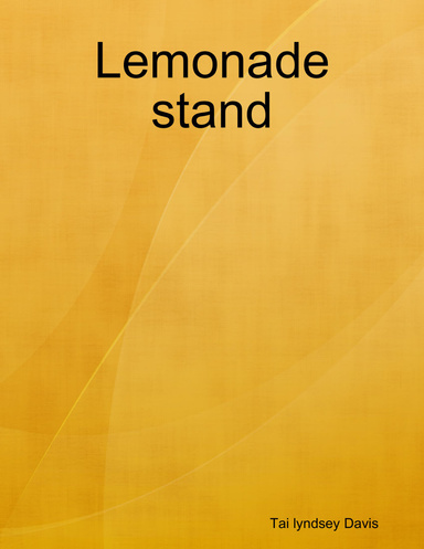 Lemonade stand