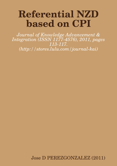 Referential NZD based on CPI