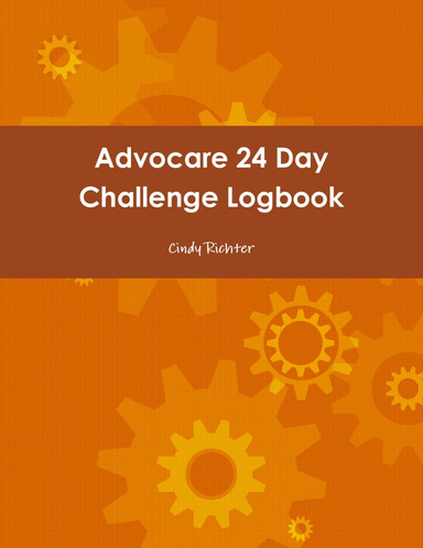 Advocare 24 Day Challenge Logbook