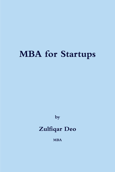 MBA for Startups