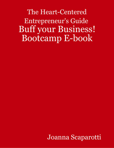 Buff your Business! Bootcamp E-book