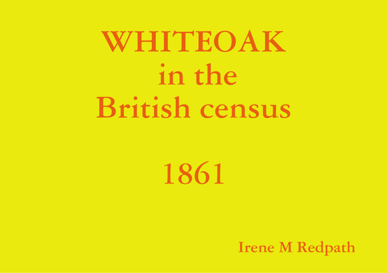 WHITEOAK in the British census : 1861