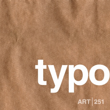 Art251 Typography