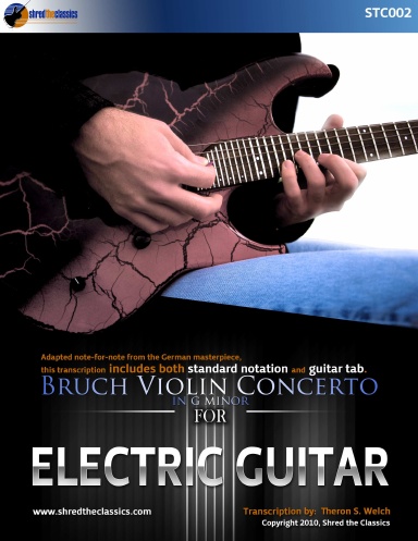 Bruch Violin Concerto in g minor - for Electric Guitar