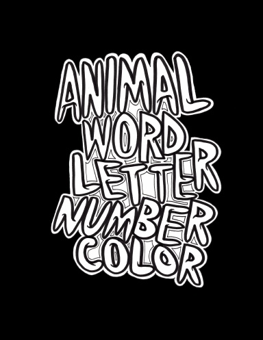ANIMAL WORD LETTER NUMBER COLOR Issue 3