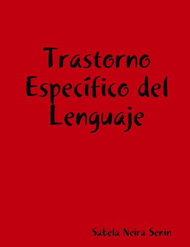 Trastorno Específico del Lenguaje