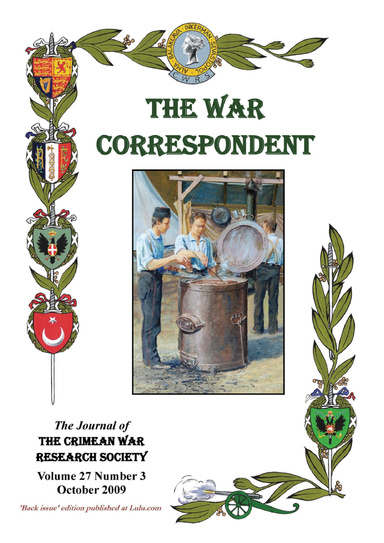 The War Correspondent Vol 27 No.3 October 2009