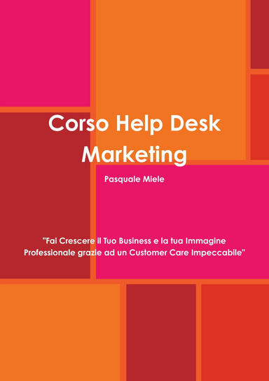 Corso Help Desk Marketing