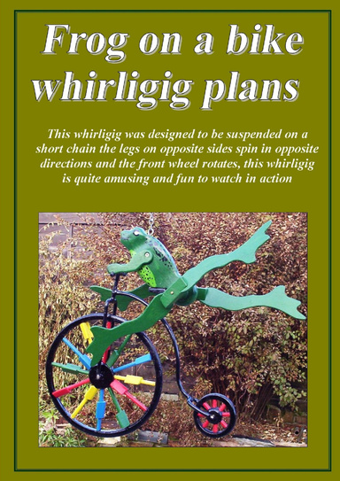 Frog whirligig plans