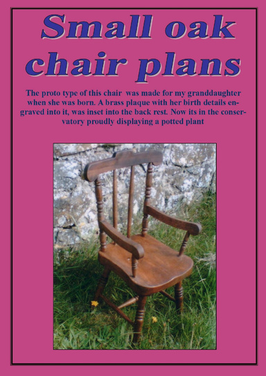 Childrens chair plans