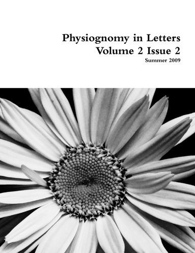 Physiognomy in Letters Volume 2 Issue 2