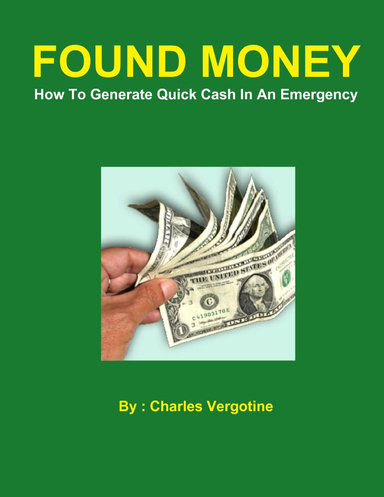 FOUND MONEY
