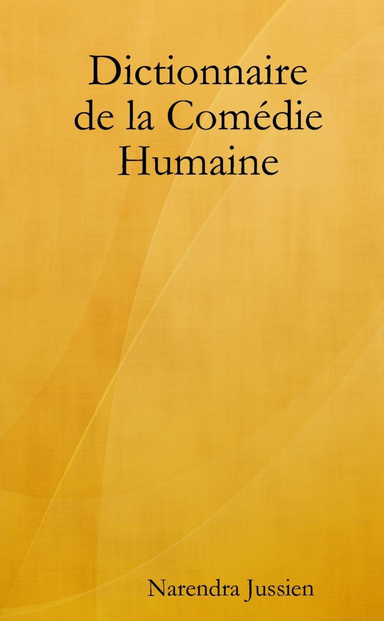 Dictionnaire de la Comédie Humaine