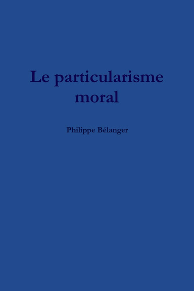 Le particularisme moral