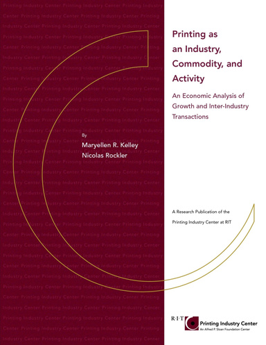 Printing as an Industry, Commodity, and Activity