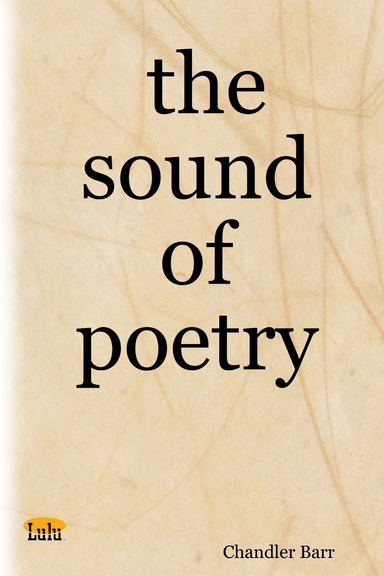 the sound of poetry