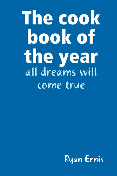 The cook book of the year