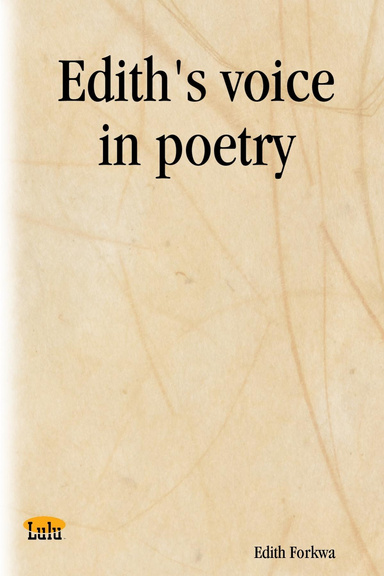 Edith's voice in poetry