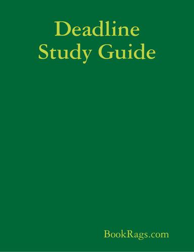 Deadline Study Guide