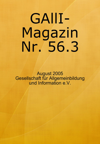 Allgemeinbildungsmagazin Nr. 56