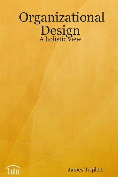 Organizational Design:  A holistic view