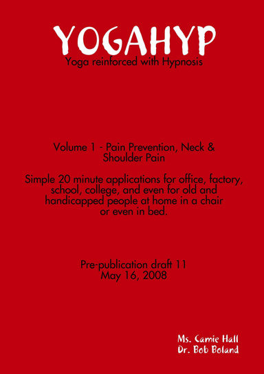 YOGAHYP - Yoga reinforced with Hypnosis - Volume 1