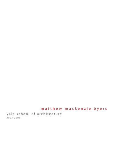 Y.S.O.A. Portfolio 2