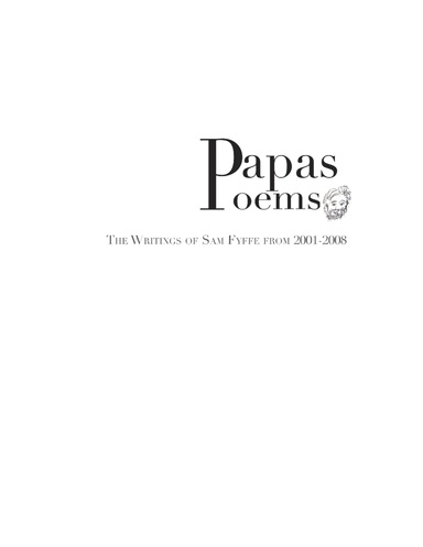 Papas Poems