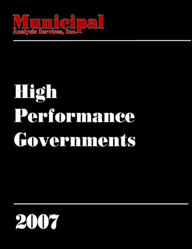 High Performance Governments 2007