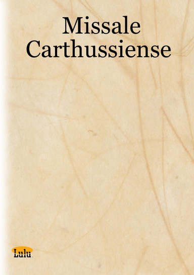 Missale Carthussiense