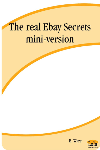 The real Ebay Secrets mini-version