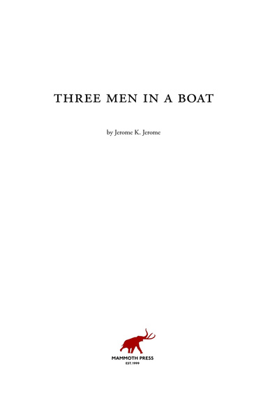 Three men in a boat