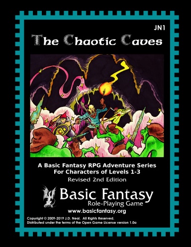 The Chaotic Caves (saddle stitch)