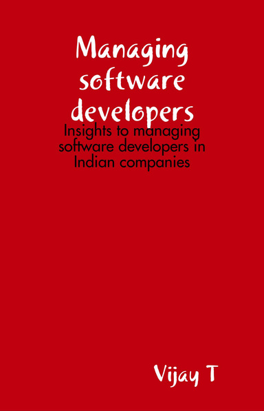 Managing software developers