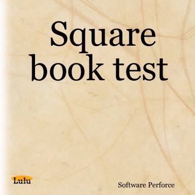 Square book test