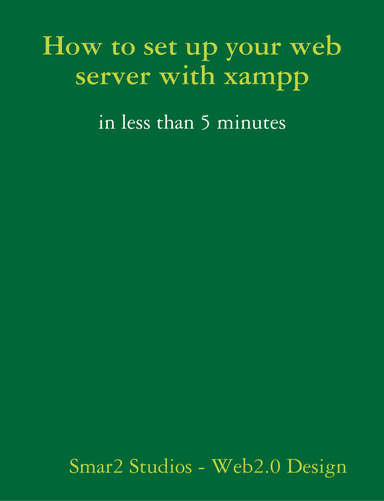 How to set up your web server with xampp